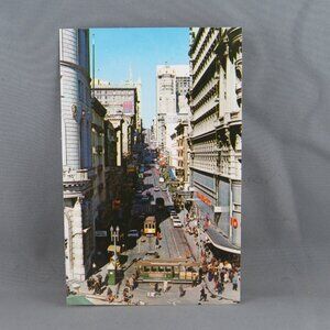 Vintage Postcard - Cable Car at the San Francisco Turntable - Smith Novelty Co.